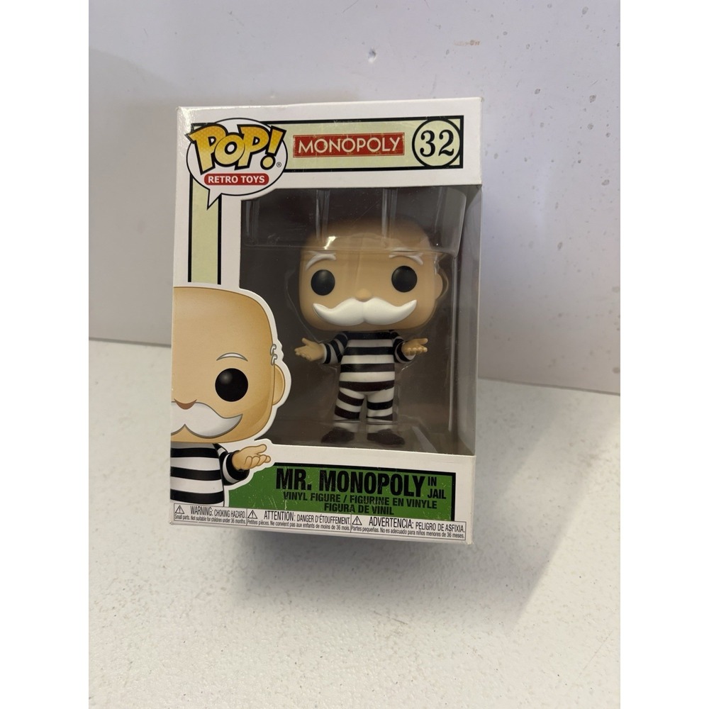 Funko Pop! Vinyl: Monopoly - Mr. Monopoly in Jail #32